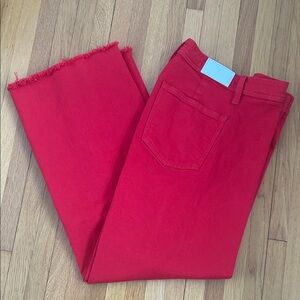 Pistola Red Penny High-rise denim
